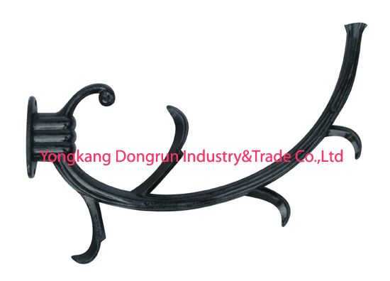 sand casting decorative aluminum lamp post aluminium fence cast aluminum post base