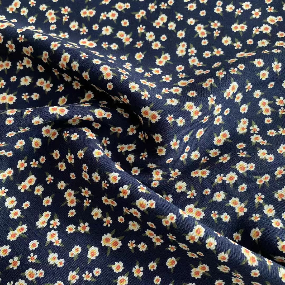 Gewebt 100% Entladung gedruckter Rayon Viskose Stoff 30S 120 gsm Fertigwarenbestand