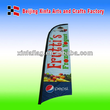 feather beach flag banner