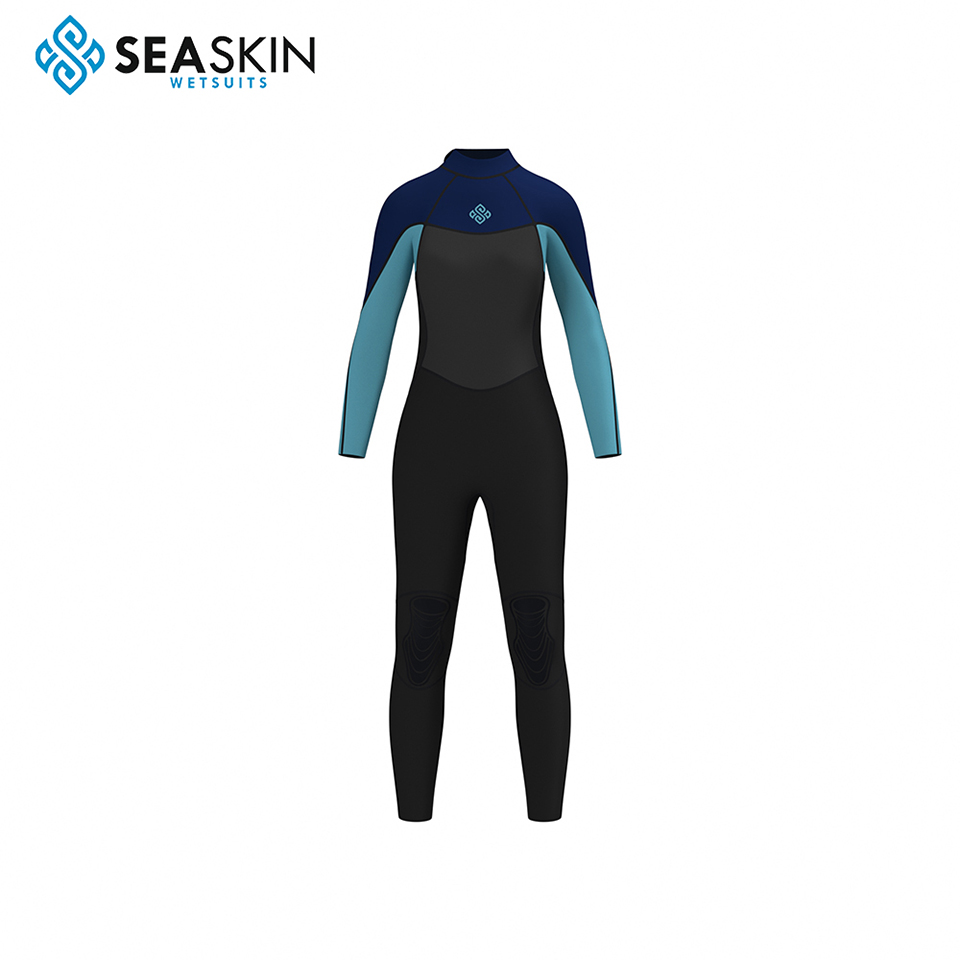 सीस्किन महिलाएं वापस ज़िपर रंगीन सर्फिंग wetsuits