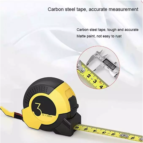 Hög Precision Steel Coil Ruler 3 Meter Steel Ruler 7,5 Meter Box Rule Woodworking Steel Tape Measure