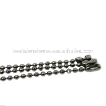 Fashion Great Quality Metal Chains Gun Metal Ball Chain