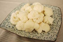 Iso22000 Healthy Frozen Cauliflower Florets , Green Frozen Vegetables For Hotels