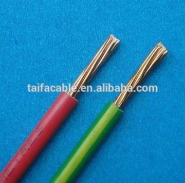 450/750V TW/THW THHN/THWN stranded copper wire