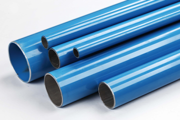 Blue anodic alumina tube air pipe