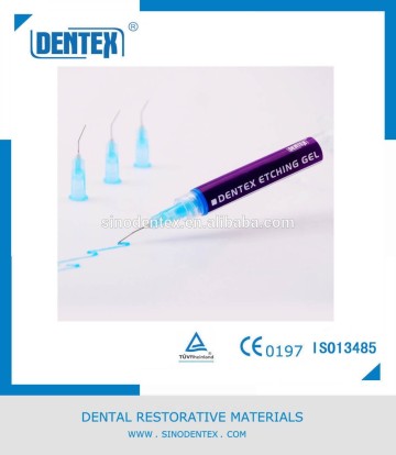 Dental Etching Gel/Blue color, 37% etchant