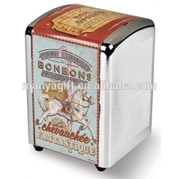 Candy and Horse Advertising Bistro Diner Tabletop Express Napkin Dispenser
