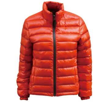 Orange Lady`s Down Jacket