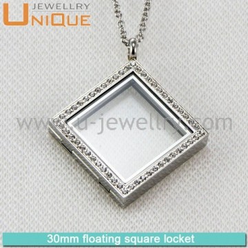 Custom design Stainlesss teel cage locket pendants