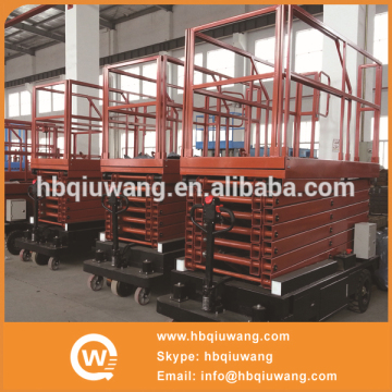 Hydraulic man aerial work scissor lifts