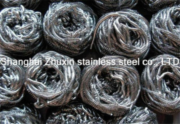 Fry Pans 430 Stainless Steel Scrub Pads / Copper Scourer Pot Scrubbers