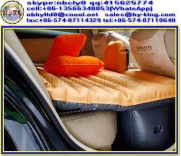 Inflatable mattress for car , pvc inflatable car bed for sale , inflatable backseat car bed