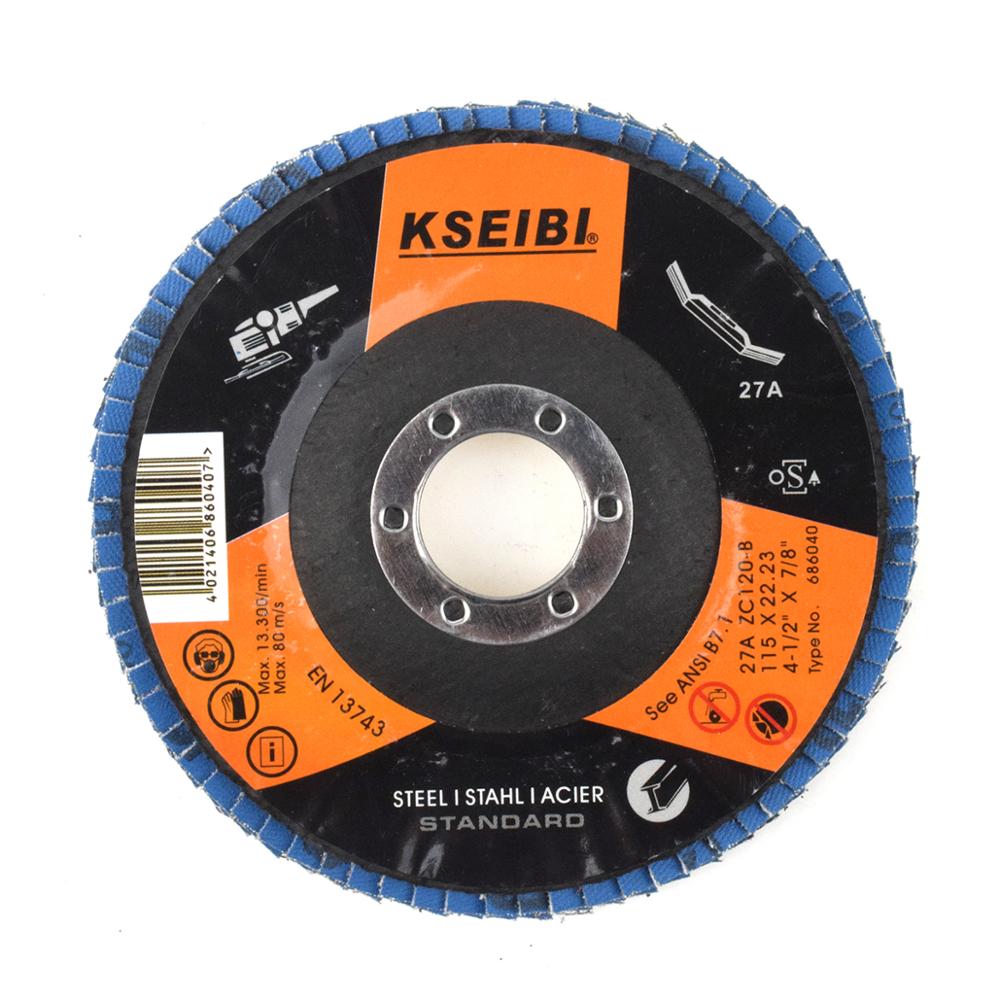 KSEIBI Grinding And Sanding Flap Disc