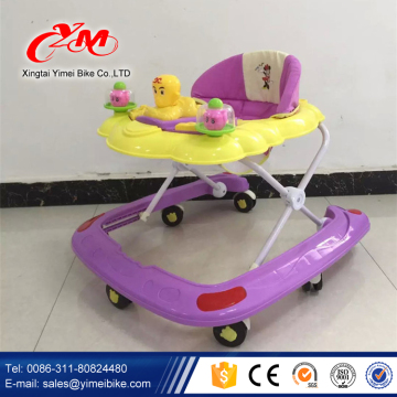 CE standard baby walker/best price baby carrier infant walker/8 wheels plastic baby walker