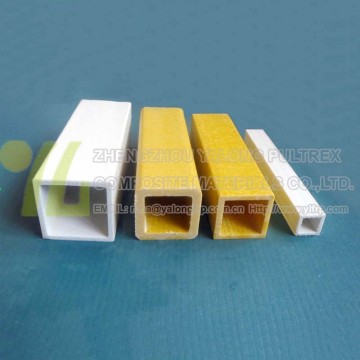 FRP pultrusion square pipe, FRP Fiberglass Composite Profiles rectangular tube