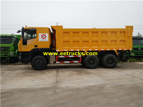 25ton 6x4 Hongyan Malori ya Dampo