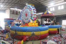 QILE inflatable funland, inflatable play centre, bouncy castles