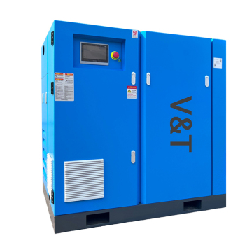 37kW Horizontal Two Stage PM VSD Screw Compressor