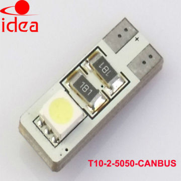 t10- 2 5050 led smd t10 canbus