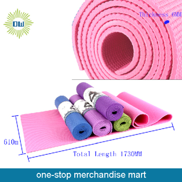 Travel natural custom printing tpe yoga mat