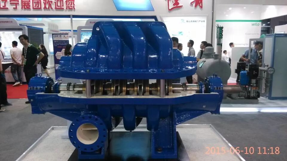 Centrifugal >150m Liancheng Group Wooden Case ISO9001 Shanghai Suction Pump