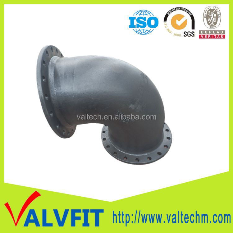 hot sale ISO 2531 ductile iron double flanged bent/elbow