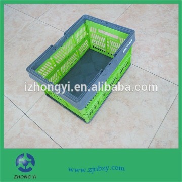 High-quality Plastic Foldable Basket with Handles