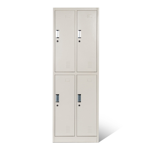 2 Tier Metal Lockers 4 Door