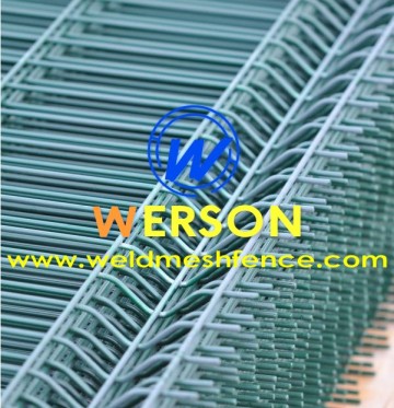 senke PVC coated weld mesh fence