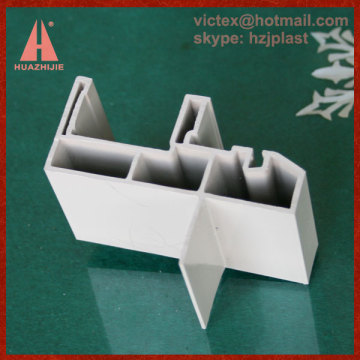 China Custom made Poly vinyl Chloride upvc profiles