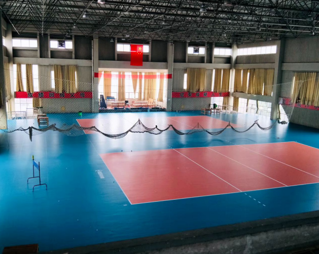 PVC volleyball flooring