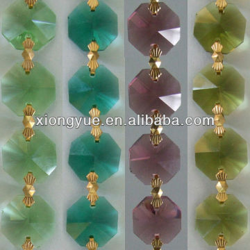 Decorative crystal chains for Christmas and Event Decoration