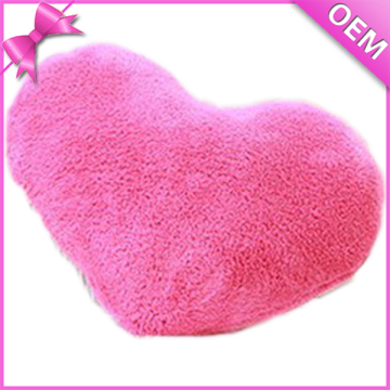 Simple and Warm Heart Shape Plush Valentine Heart Pillow