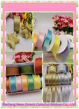 Decoration Colorful Metallic Ribbon Used for Christmas