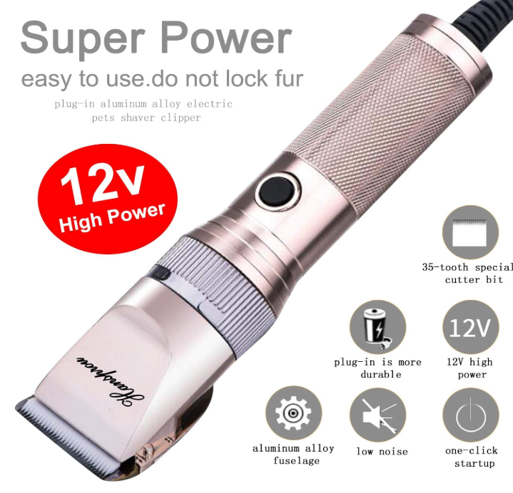 High Power Dog Clipper for Thick Hair