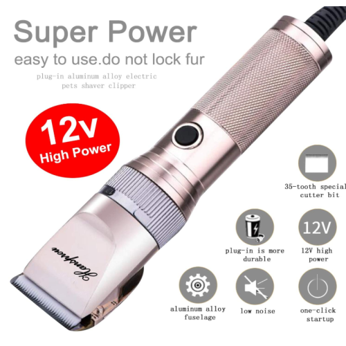 Clipper dog power tinggi untuk rambut tebal