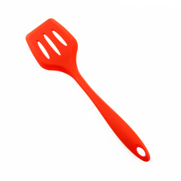 Spatule à encoches de cuisine en silicone de qualité supérieure, antiadhésive