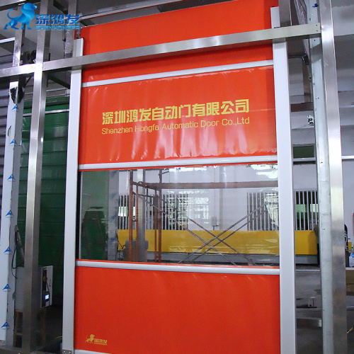 Pintu Pengatup Rolling PVC Industri Automatik