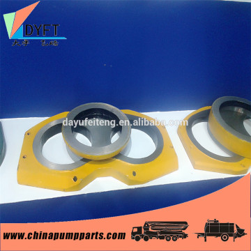 concrete pump truk construction equipment 100% tungsten carbide alloy Wear plate size DN 205 mm