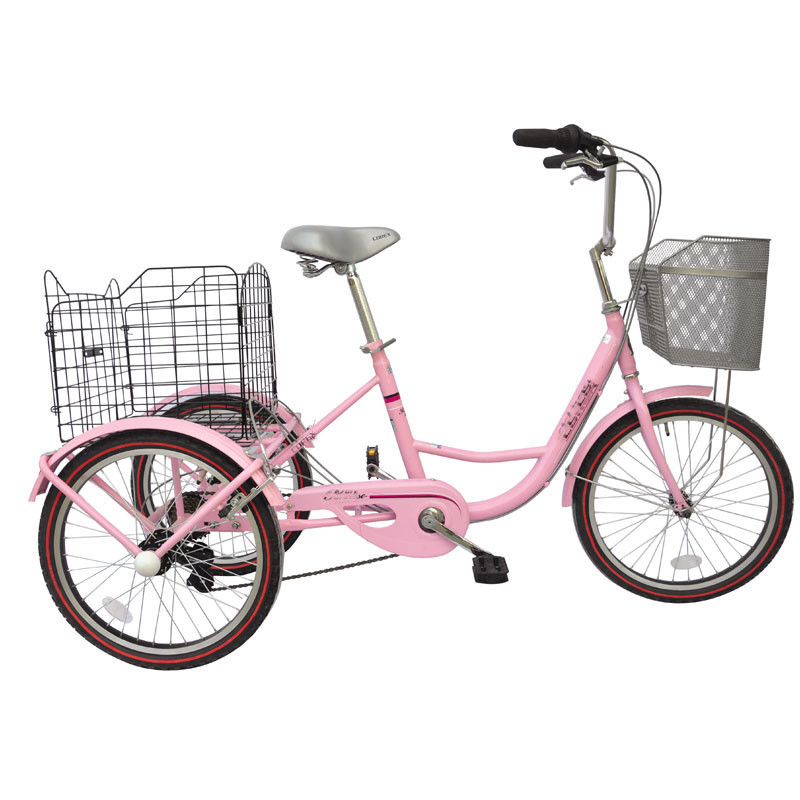 New design adult tricycle with basket/great adult tricycle with toddler seat/cute adult tricycle 3 speed 20