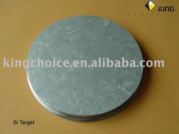 silicon sputtering targets Si target 99.9999% silicon target 6N
