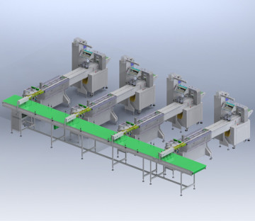 automatic packaging machine line