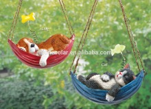Solar Napping animals outdoor solar lighting