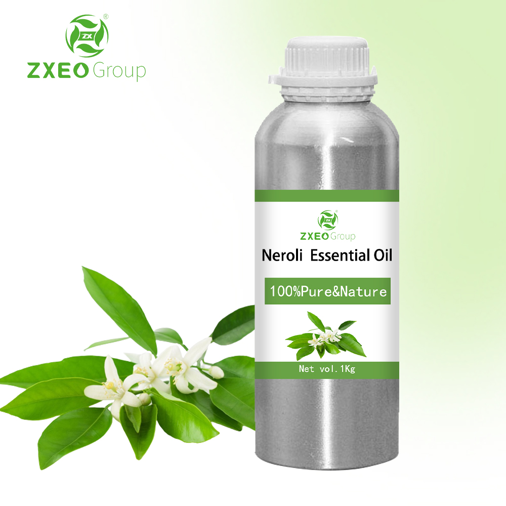 Oli essenziali arancioni amari arancioni in piena di alta qualità olio essenziale di neroli organico puro per aromaterapia di grado terapeutico