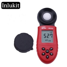 200,000 Lux Digital Light Meter: Luminometer and Photometer with FC Unit for Measuring Illuminance