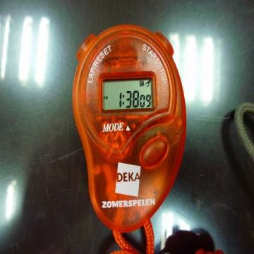 Promotional color plastic kids gift walking sport digital stopwatch