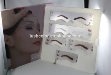 Hot sale Eyebrow Stencils Eyebrow Template Drawing Stencils