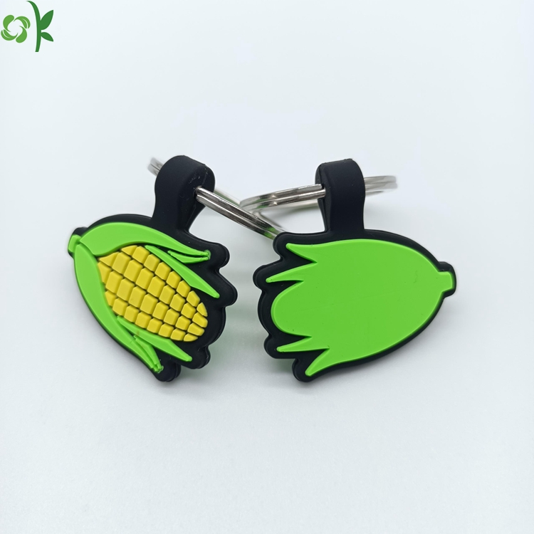 New Fashion Corn Shape Silicone Dog ID Tag