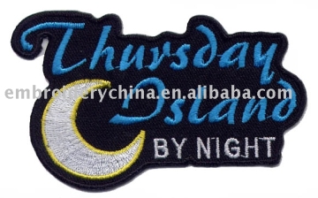 embroidery club organization logo on working garments