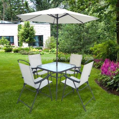 6PCS Sling outdoor garden furniture